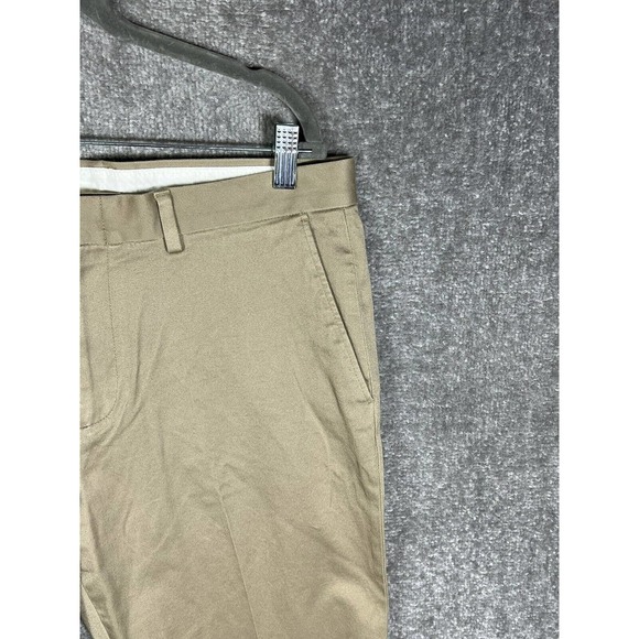 J Crew Ludlow Slim Chino Pants Mens Size 34x32 Light‎ Brown Straight Leg - Picture 6 of 11